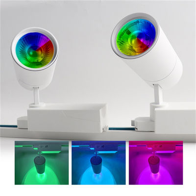 WiFi LED Track Light for Multi-Mode in Exhibition Halls Living Rooms Bedrooms KTVs and Music Halls Light Color RGBW