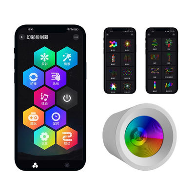 Wifi LED Smart Recessed Downlight Adjustable Surface Mounted 400LM SPI USC2904 Indoor Magnetic Lighting