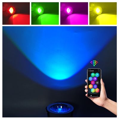 Wifi LED Smart Recessed Downlight Регулируемая поверхность 400LM SPI USC2904 Магнитное освещение в помещении
