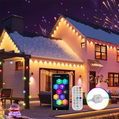 12lm High Lumens IP67 Rated LED Eaves Lights for Christmas Outdoor Lighting