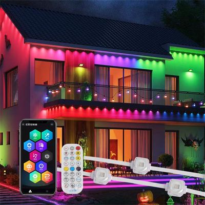 Home 24V RGBW IP67 LED Eaves Light Outdoor Color Decorative for Christmas and Year