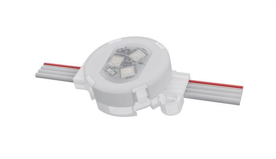 Постоянный Рождественский Светильник Праздничный Led Smd3535 DMX 512 12V RGB Цифровой 30 мм Адресуемый Светодиодный Пиксельный Точечный Светильник