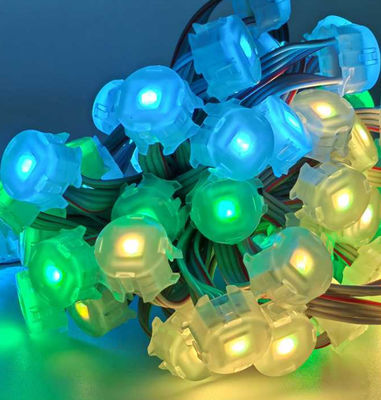 свет пиксела СИД DC 12V цифров RGB 20mm для торгового центра, строки пиксела СИД