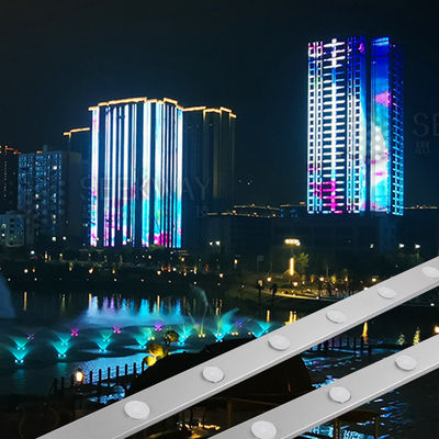 Высокий кри и RGB светодиодный пиксель 20 мм алюминиевый трассовый светодиодный точечный свет для популярного наружного рождественского украшения