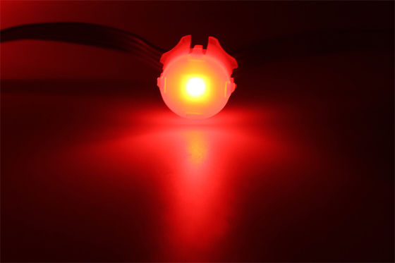 20мм светодиодный точечный источник света Адресованный цвет IP67 DC12V Умный контрольный пункт света Внешний постоянный светодиодный световой модуль