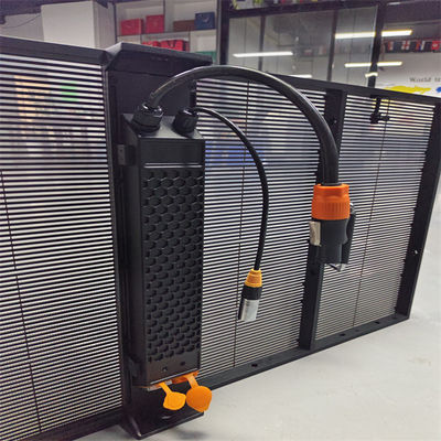 Waterproof P2.6-6.25 Transparent LED Grille Display Outdoor Full-Color Video Screen