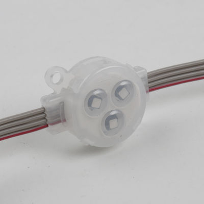 30 мм светодиодный пиксельный точечный свет RGBW DMX512 Программируемый IP67 водонепроницаемый 12В светодиодный точечный свет для декорации фасадов зданий