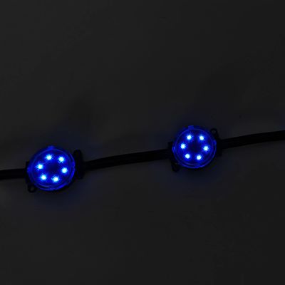 Hot Selling 50mm Smart Pixel Rgb Light Led Decorations Waterproof Christmas Colorful Point Lights