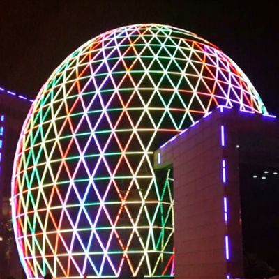 Постоянные пиксельные точечные огни DMX 20 мм DC12V LED Рождественские RGB огни