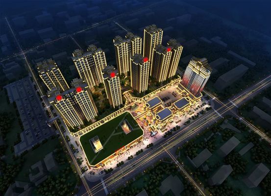 40mm Factory Directly Sale Outdoor Permanent Holiday Decoration Light LED Point Pixel Light