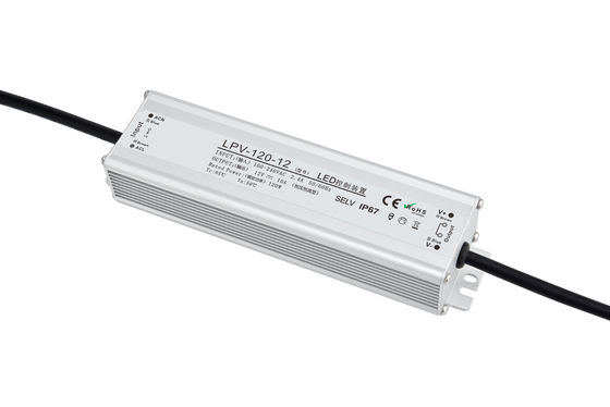 High Efficiency LED Power Supply 100W 120W 12V 24V IP67 Constant Voltage  Led Driver for Led Display