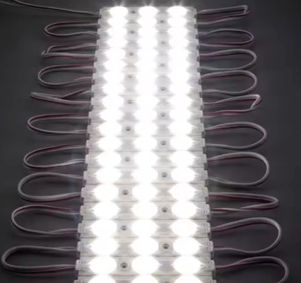 Светодиодный модуль для вывесок, 3 светодиода, 1.2 Вт, мини SMD LED модуль, инжекционный 2835