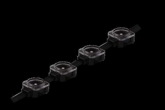 25-мм точечный источник света RGB DC12V для рекламных вывесок, наружного освещения зданий и ландшафта, водонепроницаемый светодиодный точечный источник света