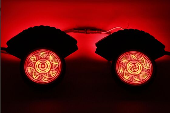 Фабрика прямая продажа Высокое качество ярмарочные фонари 50 мм DC24V IP67 RGBW светодиодные точечные фонари парк развлечений светодиодные лампы