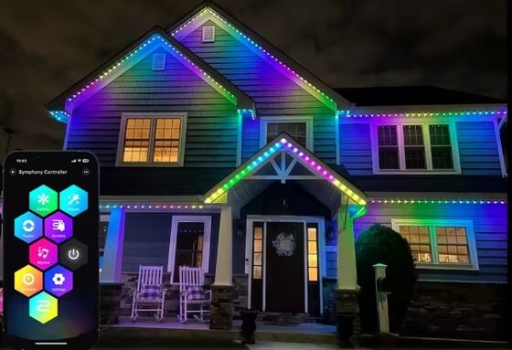 RGB точечный светодиодный пиксельный светильник Трековое освещение Наружное освещение крыши Декор