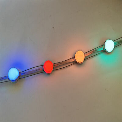 Уличные RGB светодиодные пиксельные светильники, водонепроницаемость IP67, светодиодное алюминиевое трековое освещение 40 мм, DC24V для постоянного освещения дома на Рождество и праздники