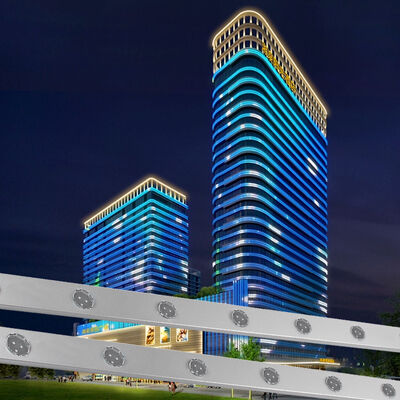 Miracle Bean 30mm RGB светодиодный точечный свет водонепроницаемый наружный IP67 DC12V с корпусом ПК