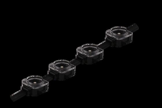 Светодиодный точечный источник света для ландшафта и зданий, 25 мм, 5 В, 0,3 Вт, светодиодный IP67, программируемый RGB для наружного применения