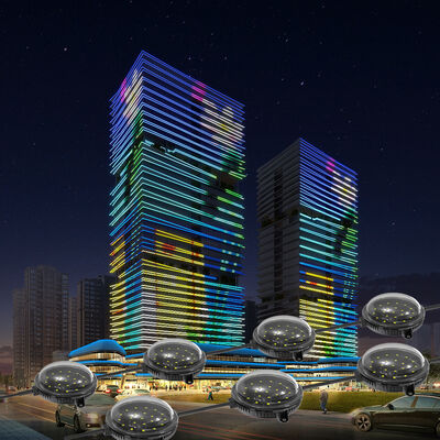 IP67 Waterproof RGB LED Point Light Source With DMX512 Control For Outdoor Construction Projects for rave  lighting