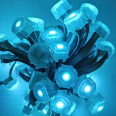 IP67 водонепроницаемость 20 мм DC12V SMD5050 светодиодный точечный свет гибкий материал для ПК освещение