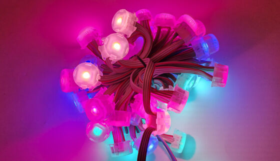 20mm RGB DC12V IP67 Waterproof 0.3W LED Pixel Light for Indoor and Outdoor Lighting