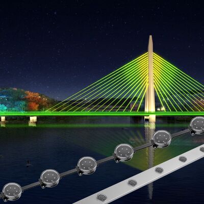 40mm DC24V RGB LED Point Light suitable for integration with remote lighting management
