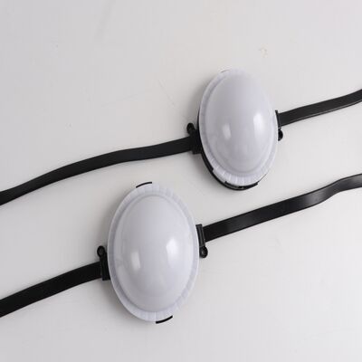 80MM LED Point Light 80mm PC Housing with Bayer LED Chips Controllable RGB IP67 Waterproof Lamp for Outdoor Amusement Park Facade Decoration