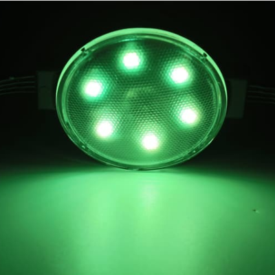 50 мм DC24V SMD3535 IP67 Водонепроницаемый светодиодный точечный светильник с алюминиевым корпусом для украшения фасада