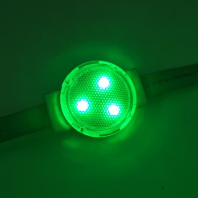 IP67 Водонепроницаемый 30 мм DC24V RGB Светодиодный точечный светильник SMD3535 Пиксельная лампа для архитектурного освещения фасада коммерческого здания