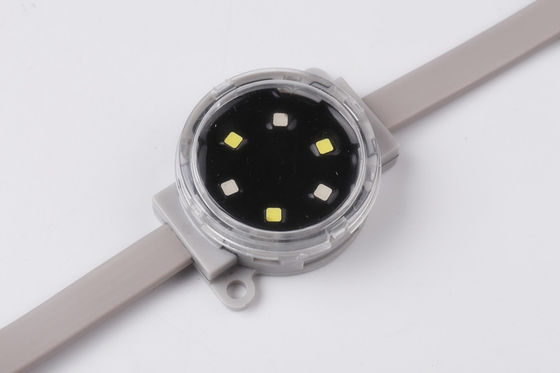 Водоустойчивый IP67 пиксел СИД полного цвета 40mm 12V 1W RGB
