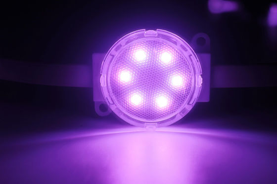IP67 водоустойчивый 1.5W пиксел СИД DC 24V 40mm RGB