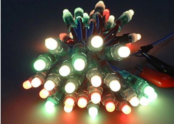 Пиксел DC5V фасоли 12mm 0.3W RGB WS2811 1903 цифров чуда привел свет пиксела для украшения рождества