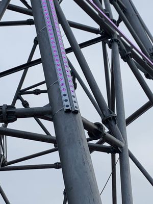 Цифров Rgb привели свет приведенный пункта светов SMD5050 SMD3535 40mm пиксела 50mm на открытом воздухе для здания