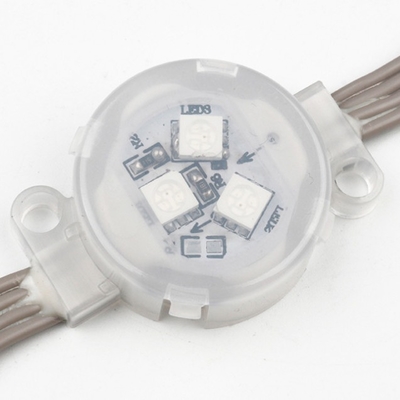 Диаметр 3LEDs света 30mm пункта СИД SMD5050/крышка IP67 ПК прозрачная делают водостойким