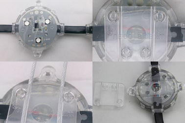 Установка 45mm светлый RGB IC SM16716 стального провода делает IP67 водостотьким